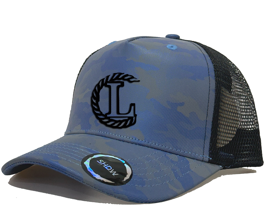 Reflective Curved PeakCamouflage Snapback Cap